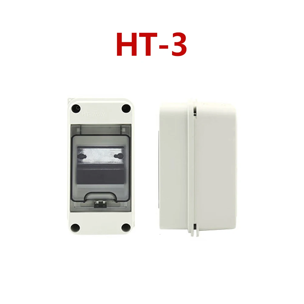 Scatola di distribuzione elettrica impermeabile esterna interruttore automatico MCB Power scatola di giunzione in plastica alimentatore IP65