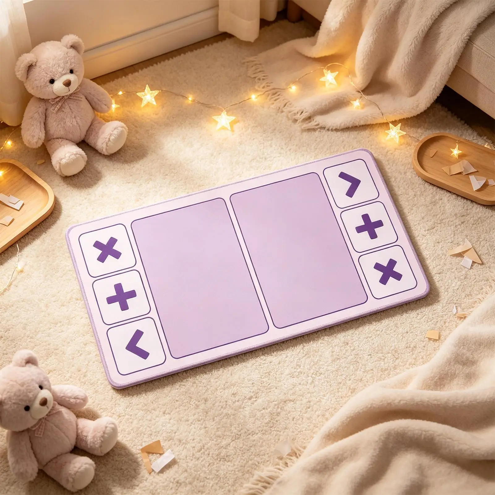Fidget Trading Board für Squishyed Neopren Squishyed Swap Mat, Organizer für Spieltermine, Klassenzimmer- und Familienaktivitäten-Zubehör – Detail 3