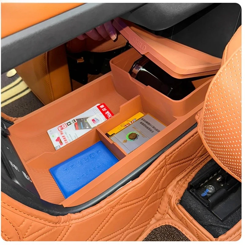 Silicone Central Control Storage Organizer Box For GAC Trumpchi S7 2025-2026 Car Interior Modification Accessories