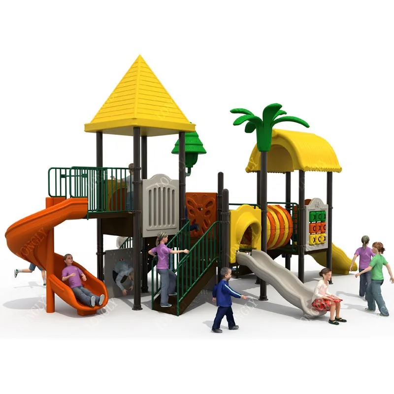 Popular Kids Slide Outdoor Playground Amusement Park Equipment