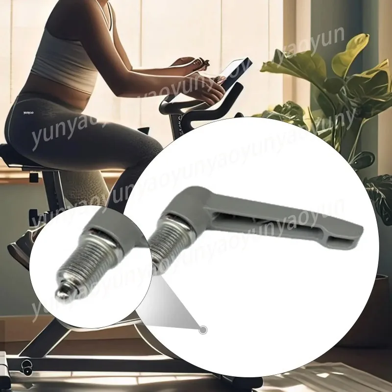 Exercise Bike Pull Pin Knob Screw Handle Hardware Sturdy Fixed Attachment Multipurpose Adjustable Bolt Knob for Workout Gym