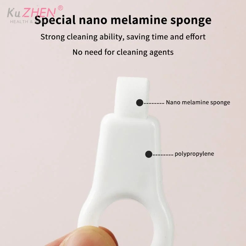 3pcs  Special sponge Tooth Whitening Cleaner Head Wipe Tooth Cleaning Strips Oral Care Tartar Remover Teeth Cleaner Dental Tool