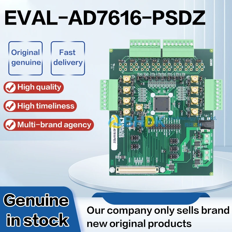 100% New EVAL‑AD7616‑PSDZ 16‑Bit 1MSPS ADC Analog‑to‑Digital Converter Evaluation Board FOR Analog Devices Chip Performance Test