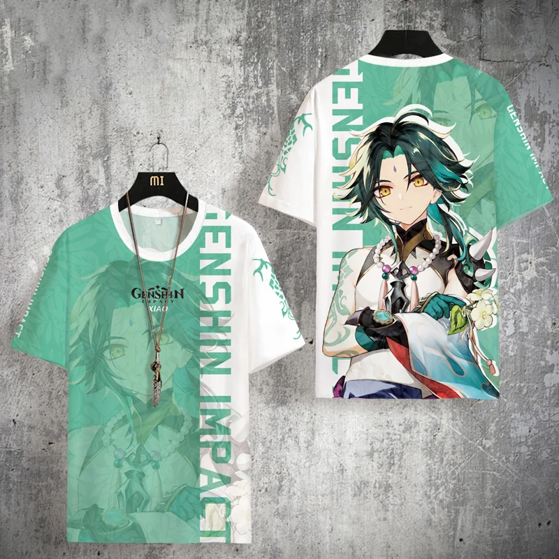 New Popular Game Genshin Impact Klee T-shirts 3D Print Men Women Short Sleeve O-Neck t shirt Harajuku Cartoon Anime Top Clothing