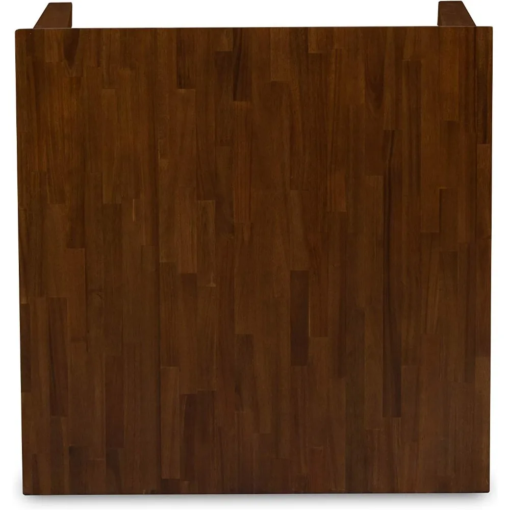 OXT-AWA-T Oxford Square Kitchen Dining Table for Small Spaces, 36x36 Inch, Antique Walnut