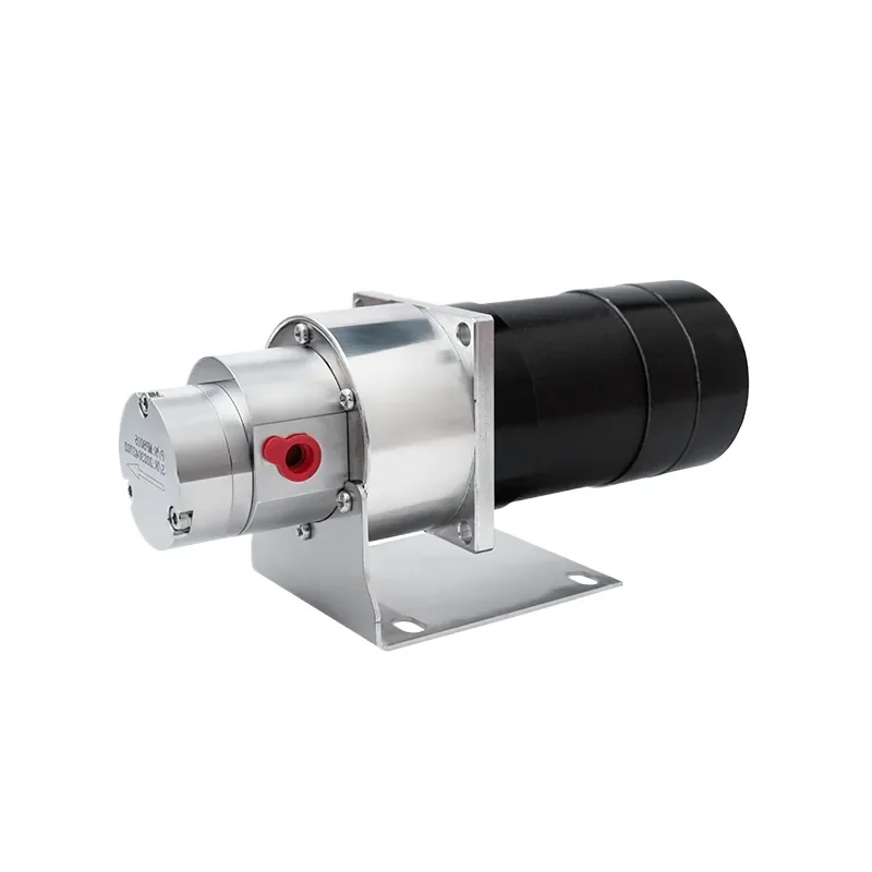 【2026 Hot Selling】 China Factory 316L Leakproof Coffee Machine Ink Pumps Micro Magnetic Gear Pump Equipped with 110w BLDC