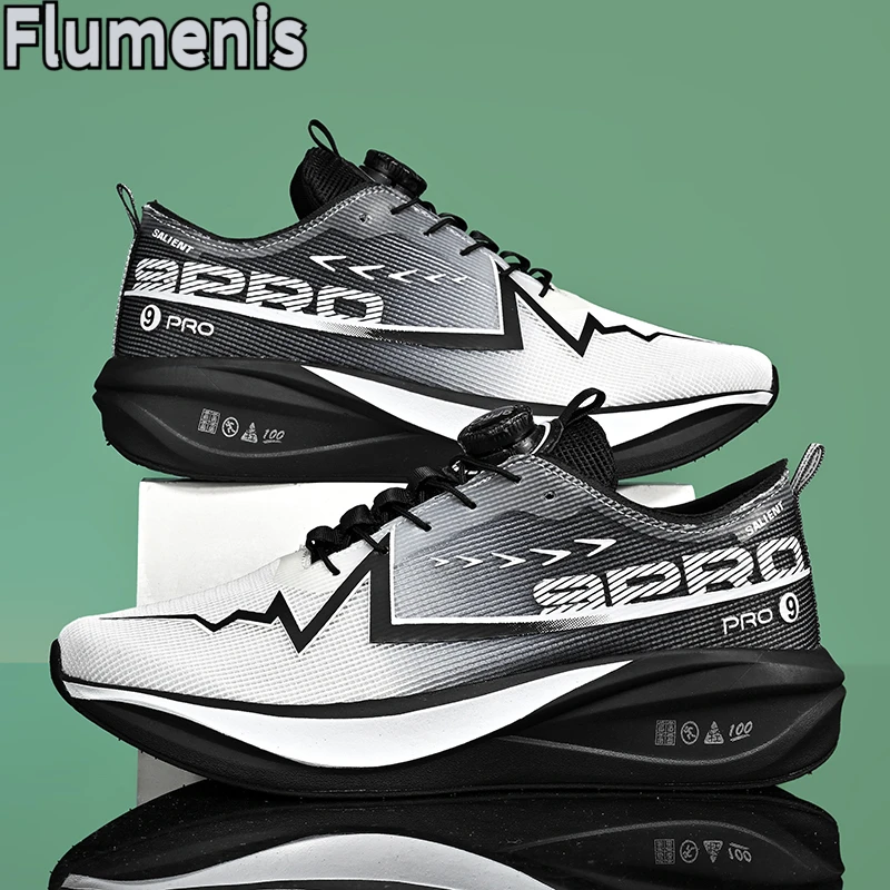 New Men's Running Shoes Breathable Outdoor Road Wear-Resistant Sport Sneakers Light Athletic Jogging Walking Shoes Fitness Shoes