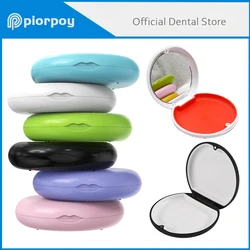 PIORPOY Retainer Box For Teeth Magnetic Orthodontic Retainer Case Oral Hygiene Oral Care Organizer Denture Storage Boxe Dropship
