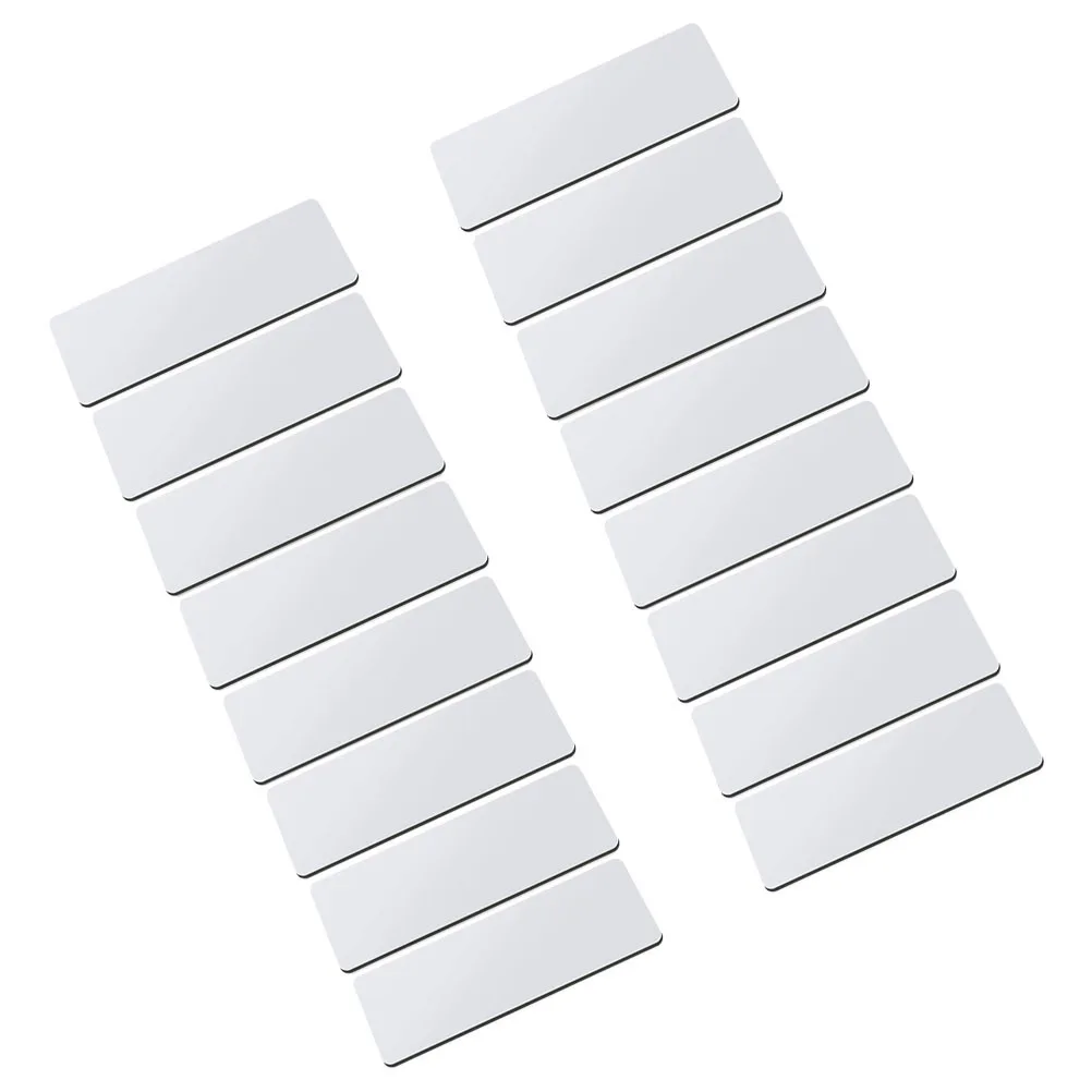 

16Pcs Blank Custom Name Tags DIY Identification Badges Pins for Work Students Office Use Personalized Name Badge