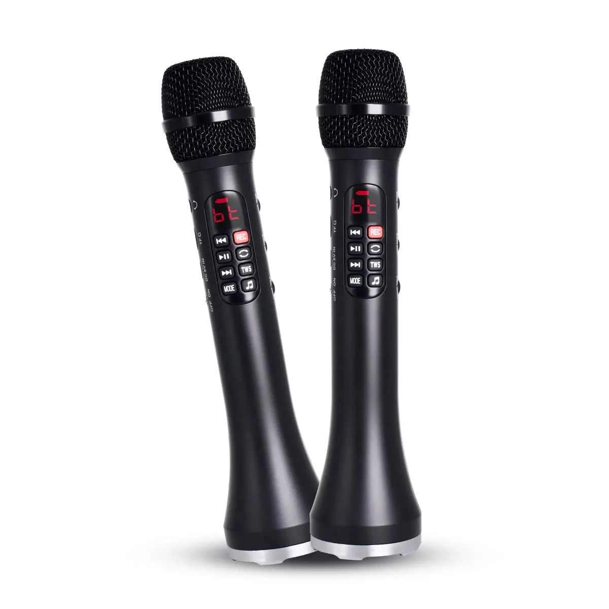 

P2MAX Ultra Powerful 25W/PC Koraoke Microphone Megaphone Speaker Wireless Portable Handheld for Singing Meeting Teaching Travel
