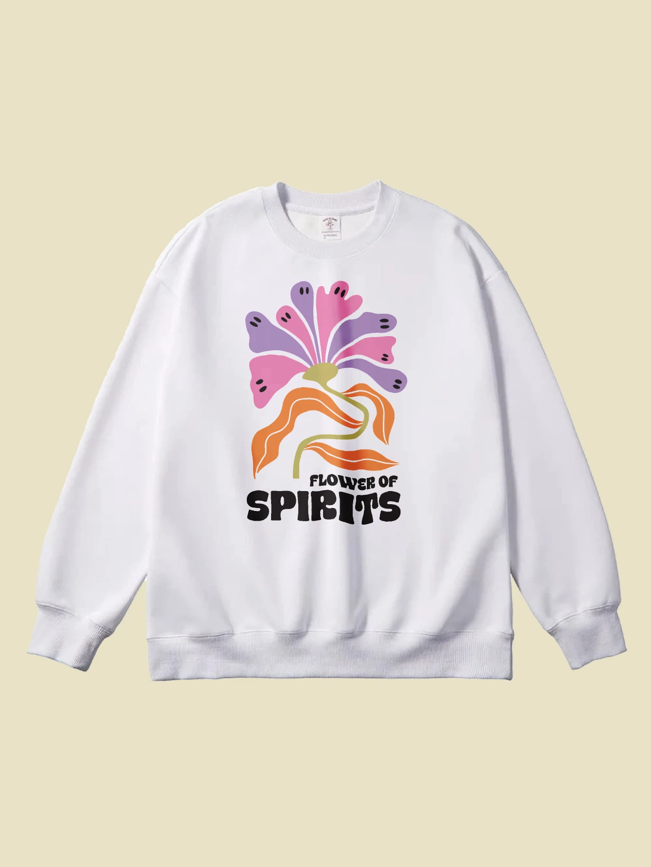 سترة بوهو الهالوين النسائية العصرية برقبة دائرية متعددة الألوان فضفاضة من القطن الخالص لخريف وشتاء ورياضات الهالوين جاهزة