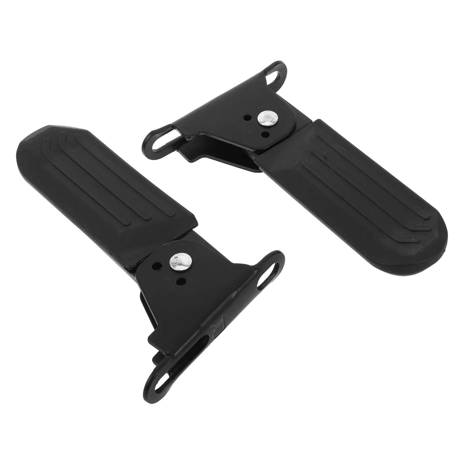 

1Pair Electric Bike Pedal Footrests Foldable Heavy Duty Anti Slip Rear Bike Pedals Cycling Accessories for Road and Outdoor