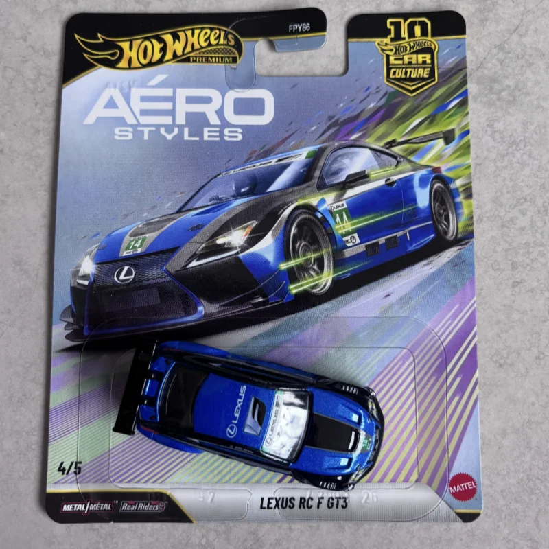 FPY86 Hot Wheels Car Culture Aero Styles Premium Alloy Diecast Car Nissan GTR Audi Lexus Silhouette Racing Vehicle Collectible T