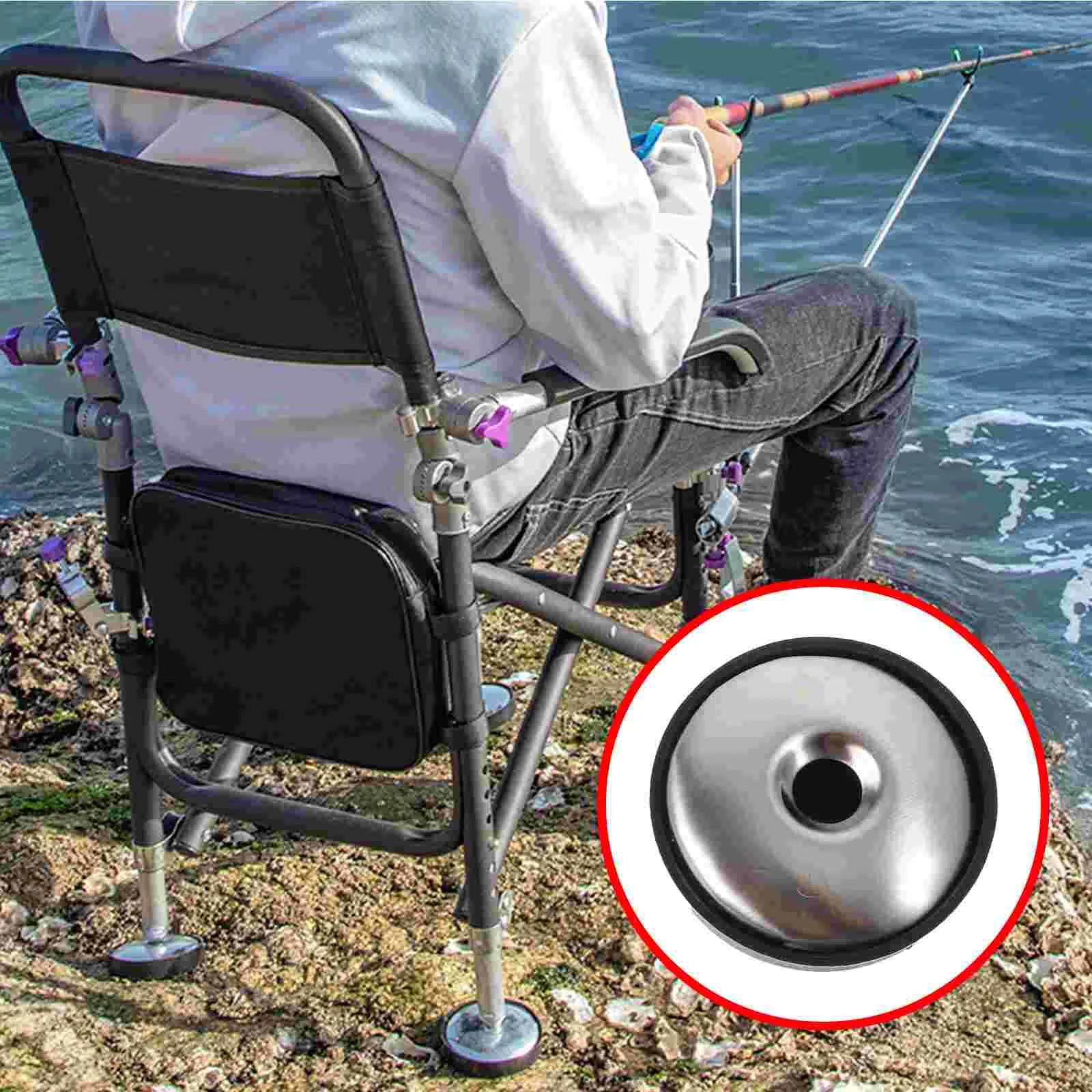 Fishing Chair Claw Fishing Chair Leg Cover Fishing Chair Protective Foot Claw Outdoor Box Claw Fishing Chair Accessories