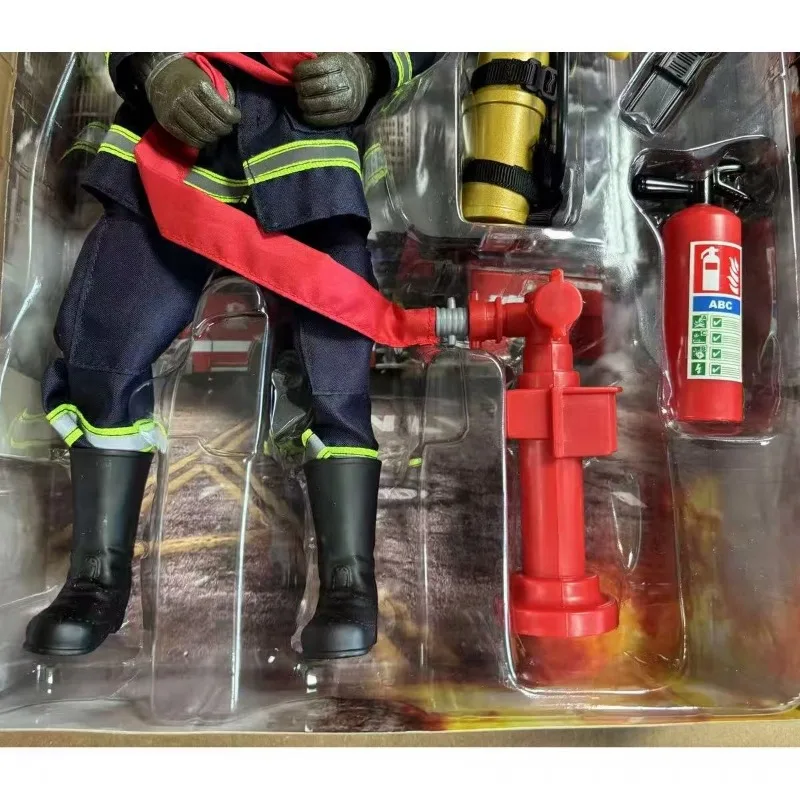 1/6 масштаб мужской солдат пожарный герой обратный ходунок фигурки модель костюм сцена аксессуары коллекция