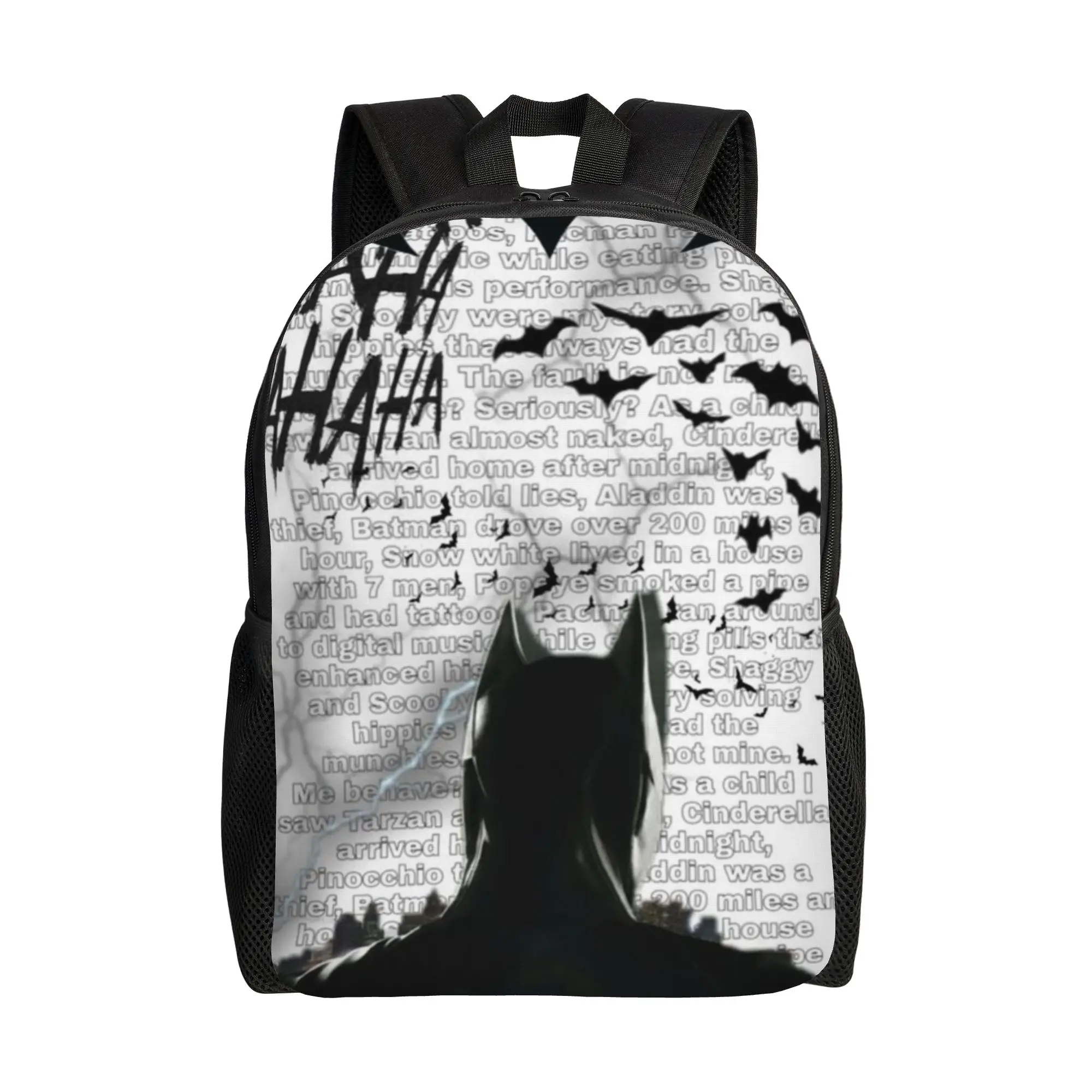 

Batman Daypack Back to school season Heroic Anime Kawaii Backpack
