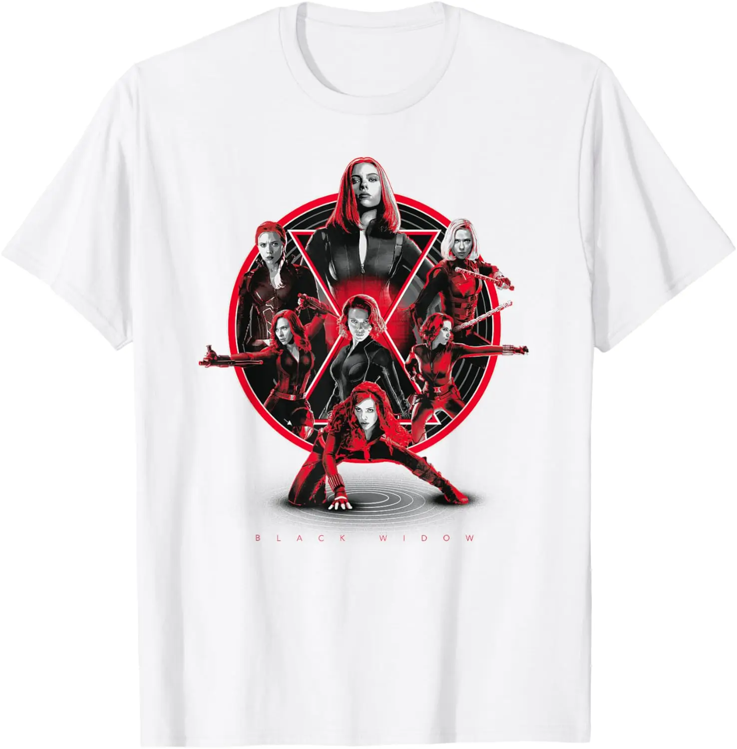 Marvel Avengers Black Widow Multiplied T-Shirt