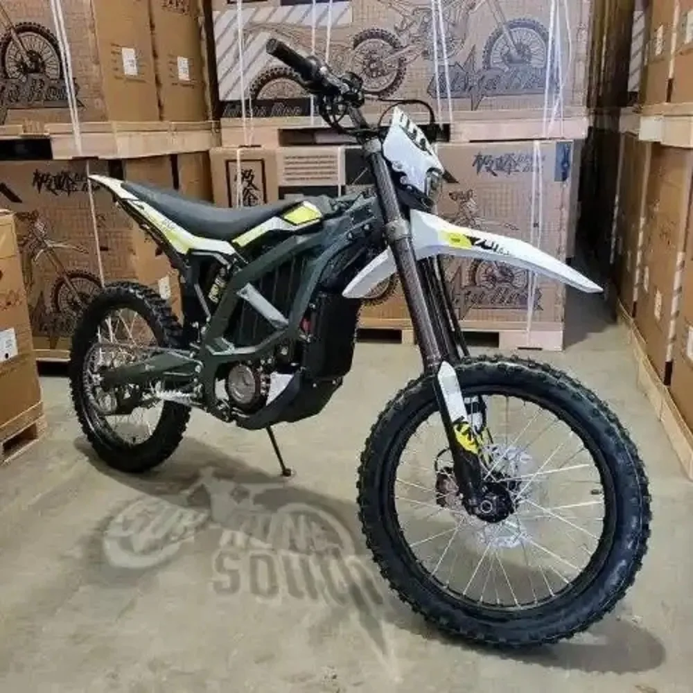 

Промо-скидка на новейший Sur Ron Ultra Bee 12500 Вт 74 В 55 Ач Внедорожный электрический мотоцикл с полной подвеской Surron Ultra Bee