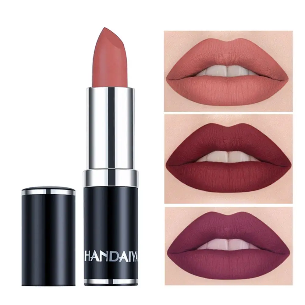 HANDAIYAN Matte Lipstick Waterproof Moisturize Velvet Sexy Lip Gloss Popular Color Hot Selling Fashion Women\'s Makeup Lipstick