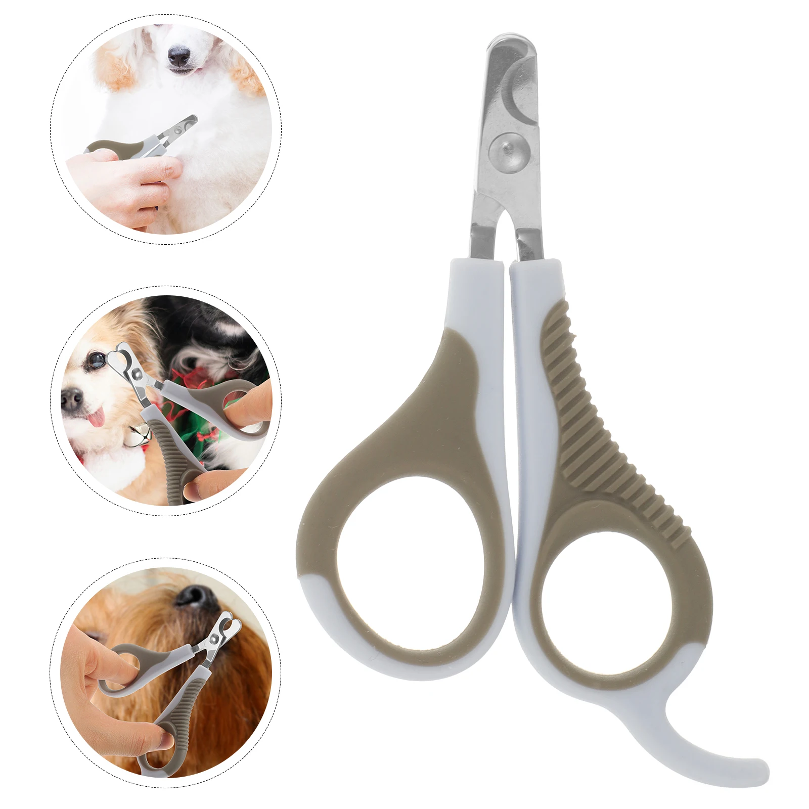 

Pet Nail Clipper Ergonomic for Dogs Cats Lightweight Compact Claw Trimmer Sturdy Accessories Dog Kitten Grooming