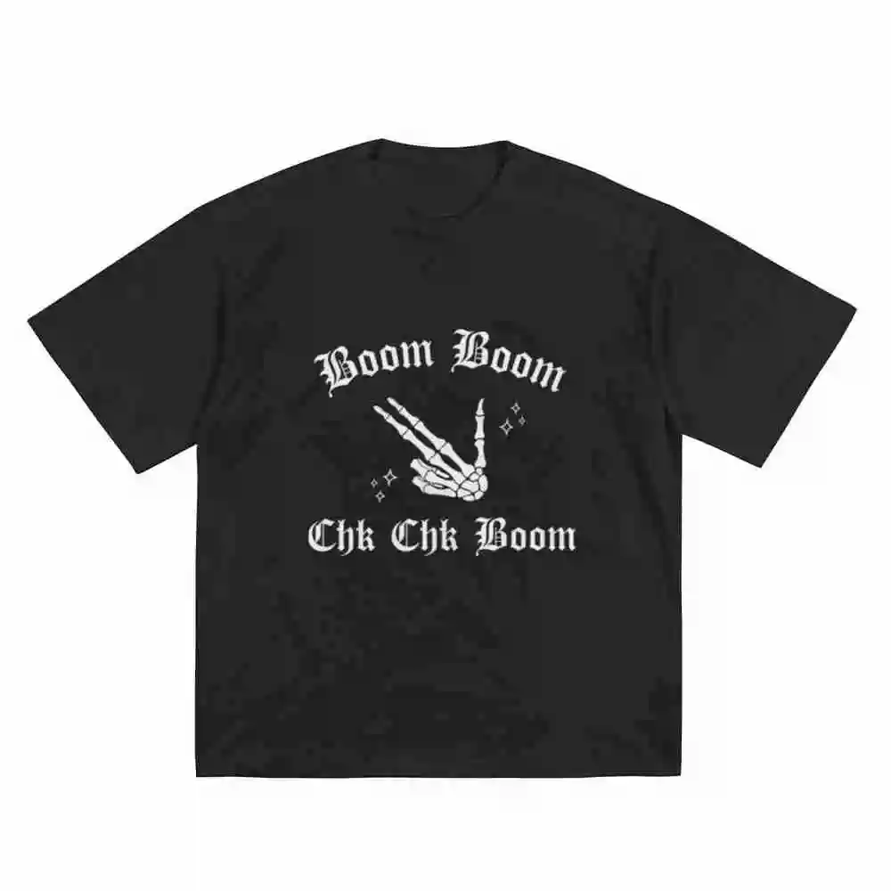 SKZ Ate Dominate World Tour Chk Boom Short Sleeve Tee 100% Cotton T-Shirt