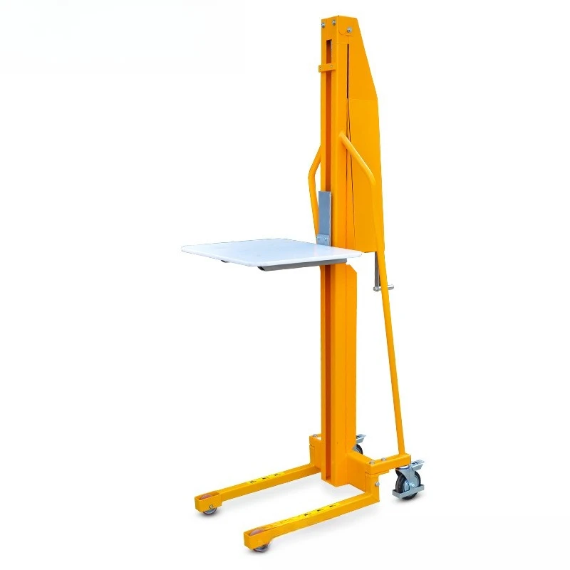 High truck 100kg1.5 meters small lift forklift station loading and unloading platform
