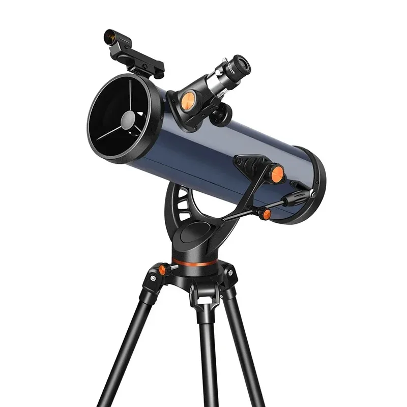 Telescopio astronómico del telescopio 1000m m del refractor profesional 114EQ para ver la luna y la planta