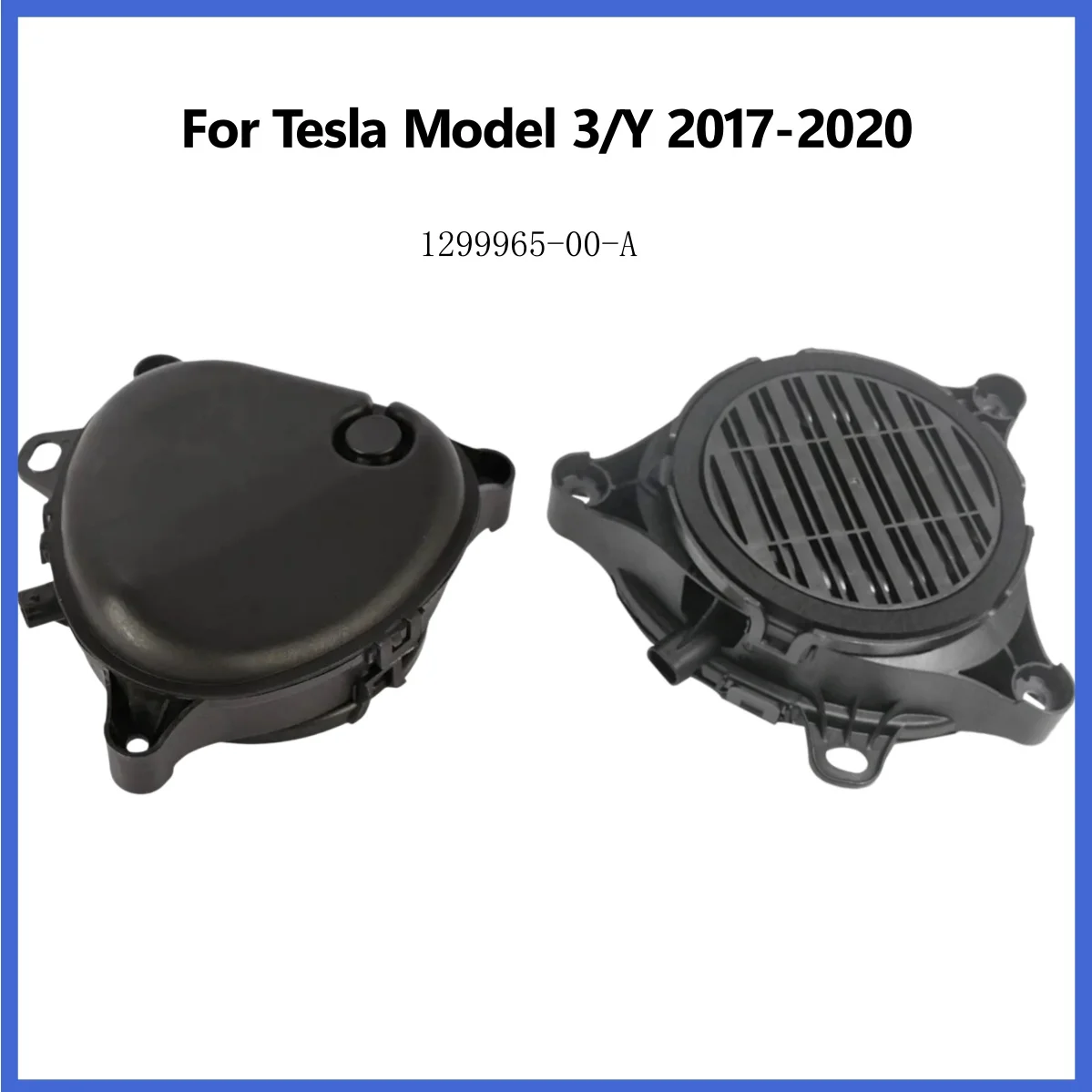 Auto Pedestrian Warning Buzzer Horn 1299965‑00‑A For Tesla Model 3 Y 2017‑2020 Boombox Loud Alarm Speaker Replacement 1299965