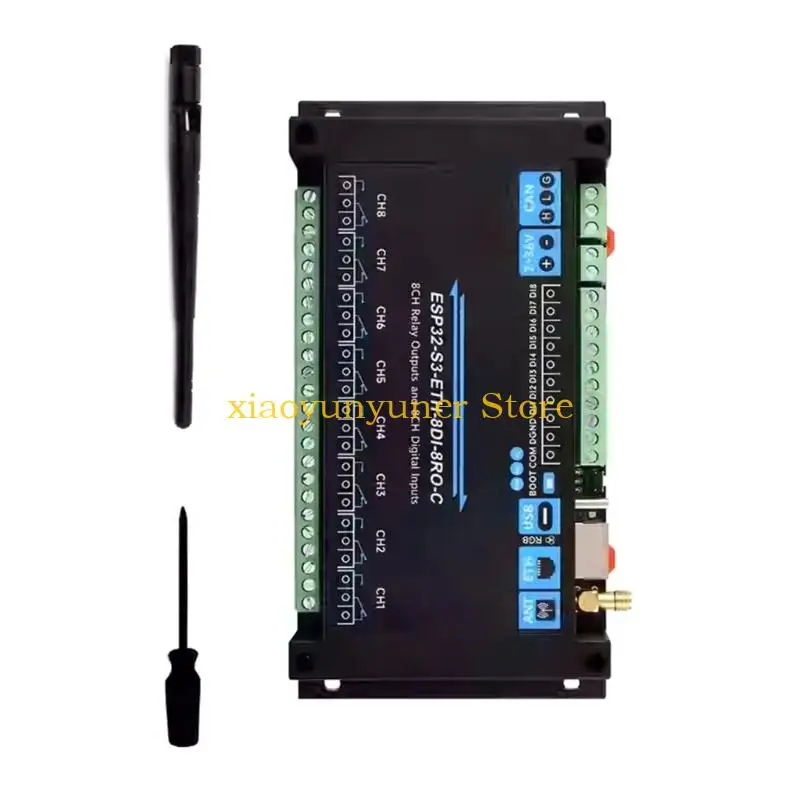 P9JB Modul Ethernet 8 Arah Industri Penggantian RS485 Komunikasi Ethernet