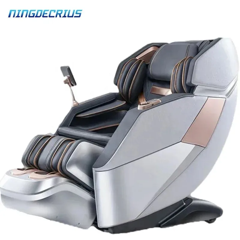 Full Body Massage Chair Luxury Shiatsu Massage Chair with Electric Heating 4D Zero Gravity SL Track