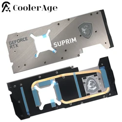 For MSI RTX 3080 Ti SUPRIM X Video Card Backplane New Original RTX3080Ti Replacement Graphics Card Backplate