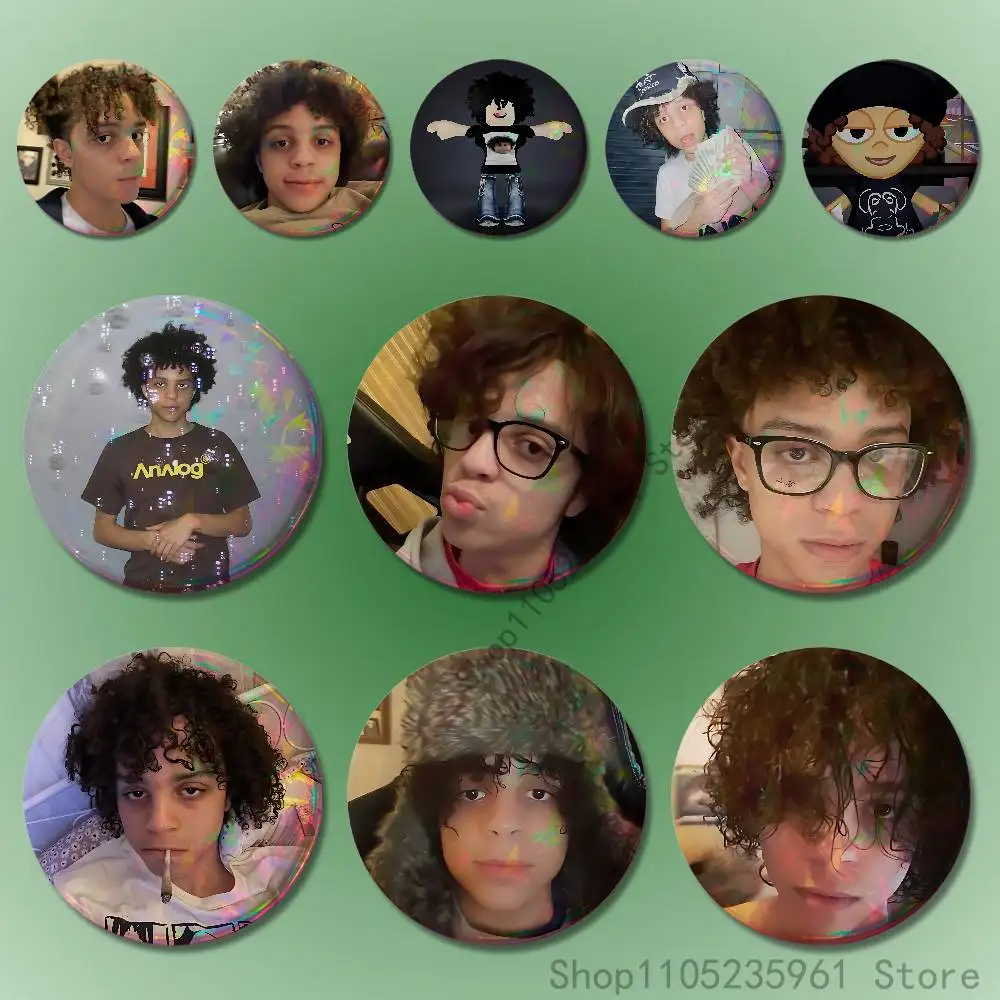 

X-Xaviersobased 32mm 58mm 75mm 44mm 25mm Anime Badges Brooches DIY Pins Decorations Birthday Valentine Gifts