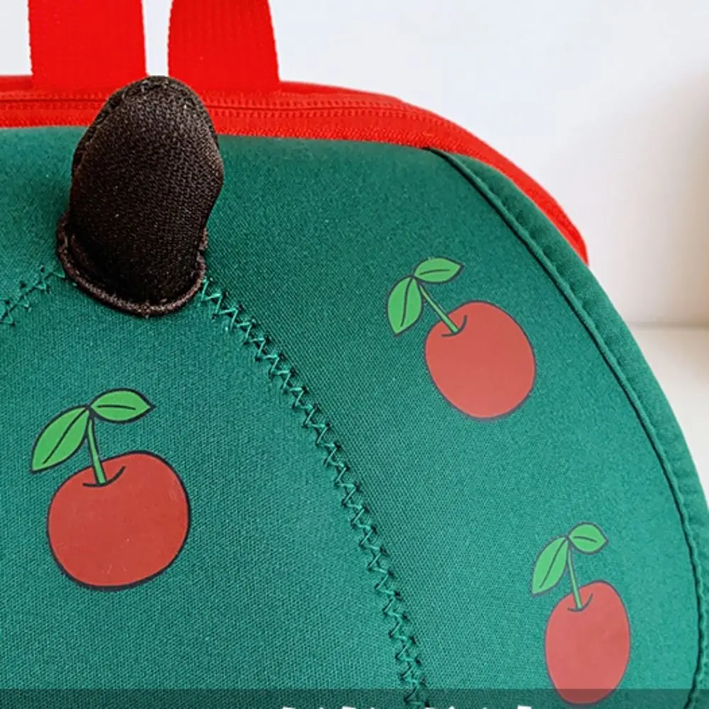 Double Shoulder Fruits Mushroom Backpack Schoolbag Large Capacity Kindergarten Backpack Korean Style Handbag Student School Bag