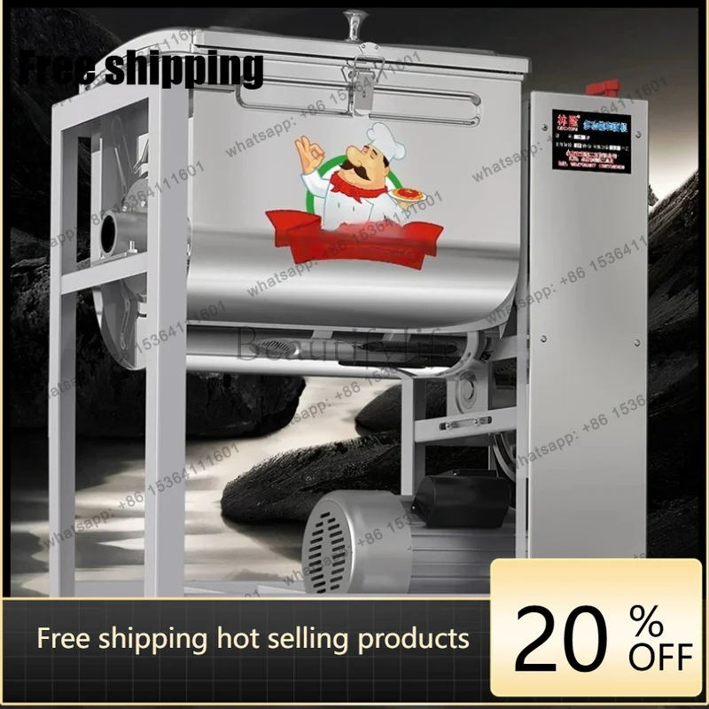 XX Dough Mixer Commercial Fully Automatic Stainless Steel Mixing and Kneading Machine