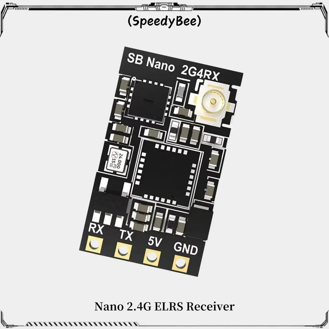 SpeedyBee Nano 2.4G ExpressLRS ELRS Receiver for FPV Freestyle Long Range Drones DIY Parts