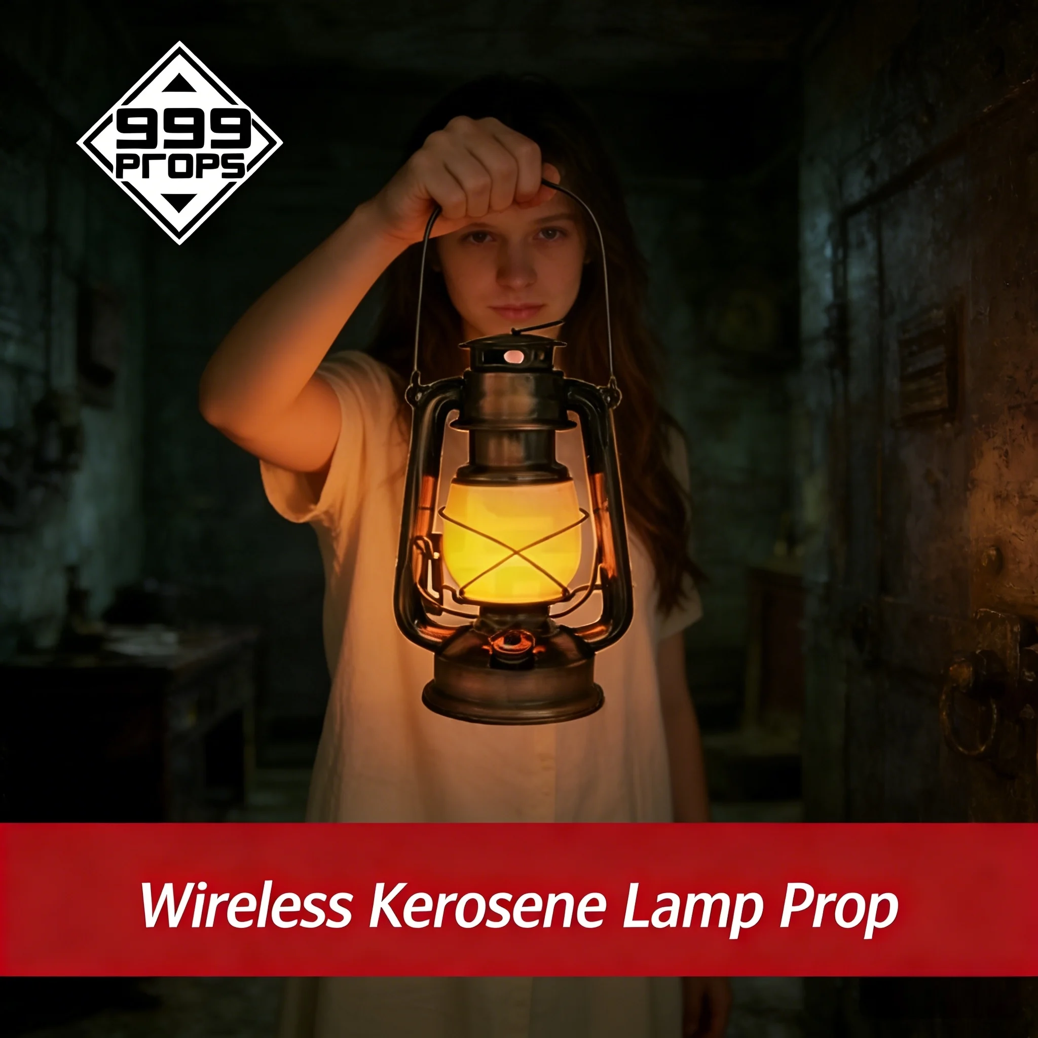 Wireless Escape Room Lamp Prop ER Puzzle Game Lantern Light Chamber Room Device Supplier LED Wireless Lamp for Game Props