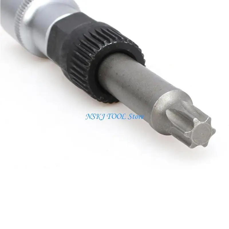 

L8RC Pulley Socket Chrome Vanadium Steel Socket Removal Tool Length 11cm/4.33in