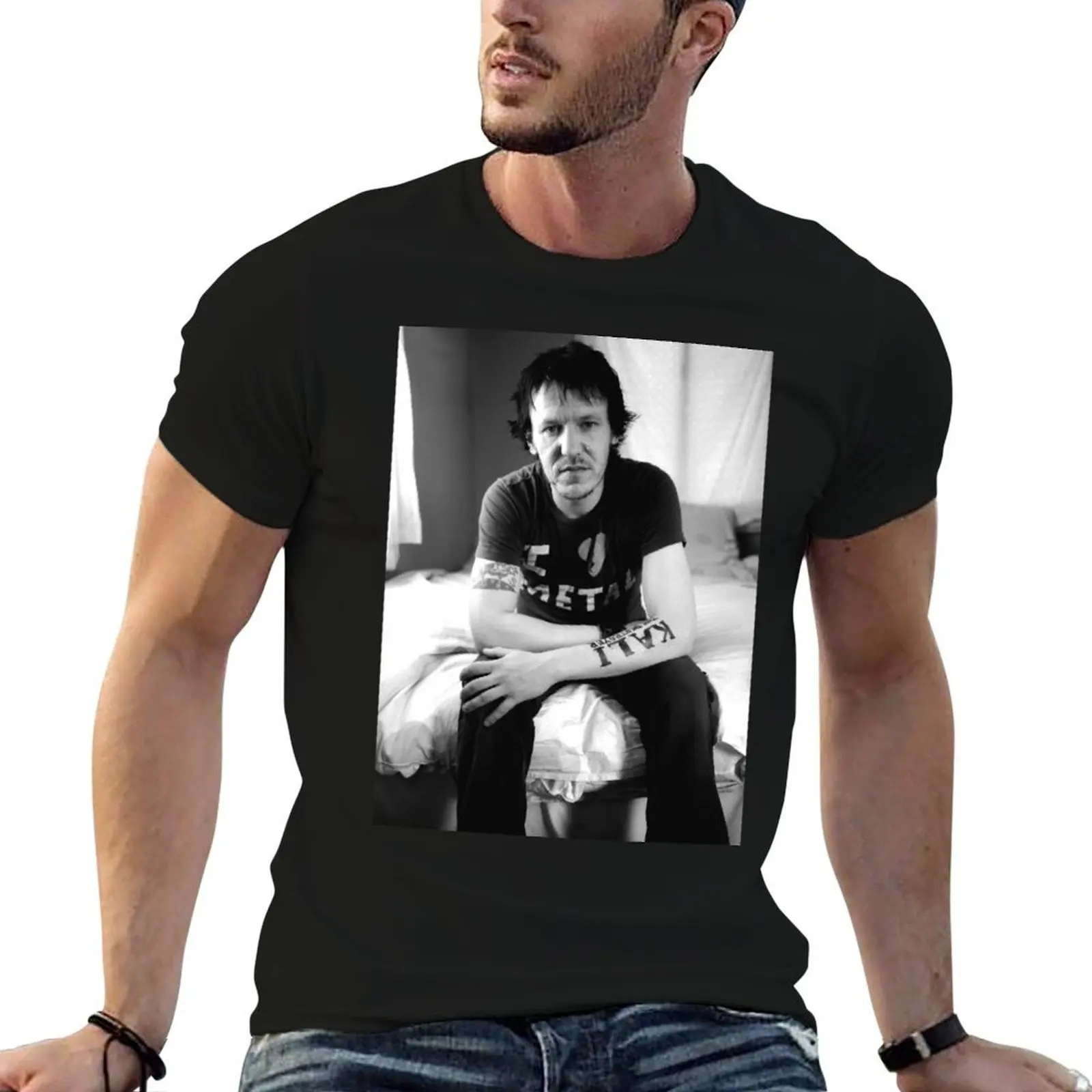 Elliott-Smith T-Shirt cotton t shirts man 100% t shirts for man slim fit t shirt man designer T-shirt