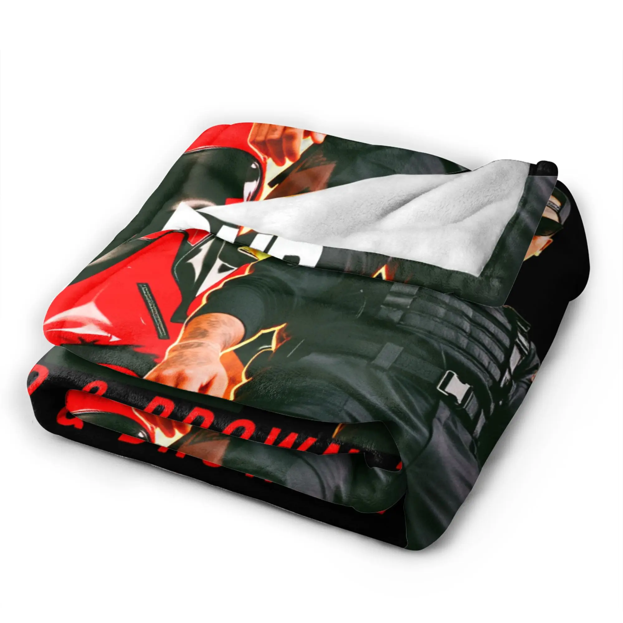 Chris Brown And Usher The Rb Tour Soft Warm Blanket  Raymond And Brown Girls Boys Plush Bedding Throws Bedspread Sofa Bed Cover