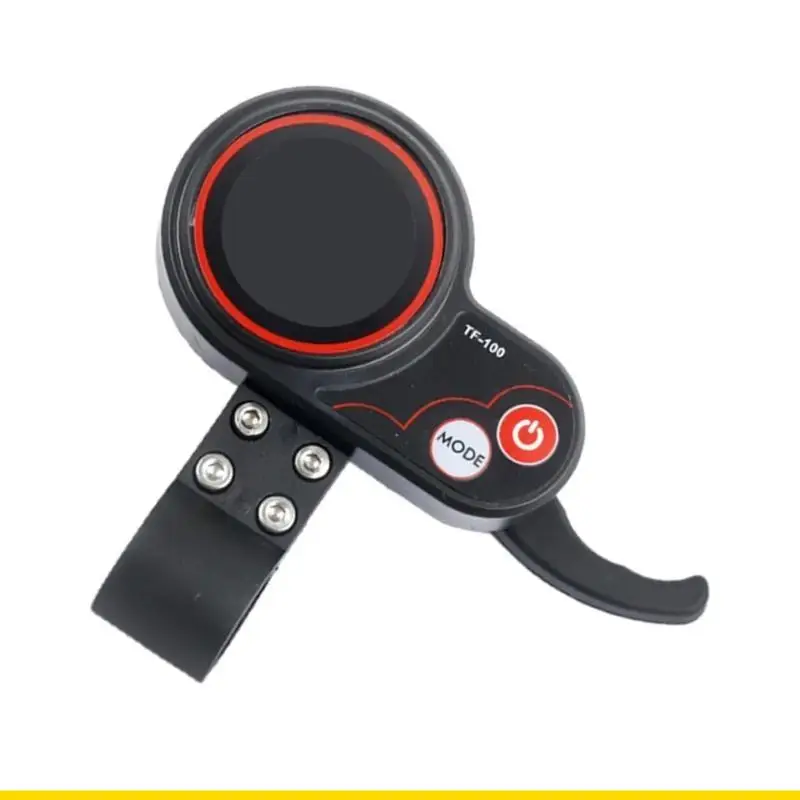 SZCH Electric Scooters Throttle Grip with Modern Dashboard Display for Precise Speed Adjustment & User Friendly Designs