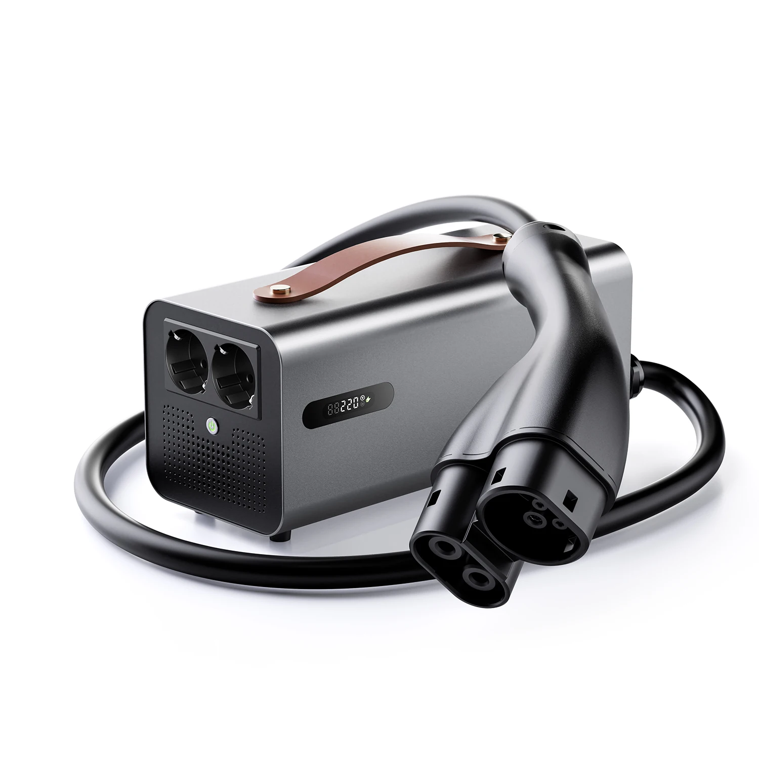 

Для портативного разрядного устройства электромобилей Tesla V2L 3,5 кВт/5 кВт NACS CCS2 с двумя розетками для модели Y/3/S/X — глобальное использование, прямая продажа с фабрики