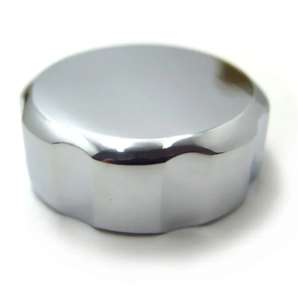 

Motorcycle Chrome Billet Rear Brake Fluid Reservoir Oil Cap for Yamaha 2004-2008 YZF R1,2006-2008 YZF R6S,2003-2005 YZF R6
