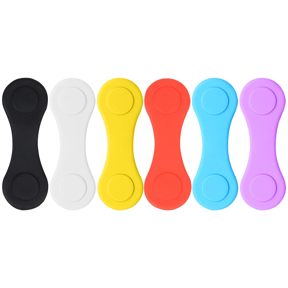 Silicone Ball Mark Clips Strong Magnetic Mini Golf Position Calibration Clamp Professional Folding Reusable Useful Golf Supplies