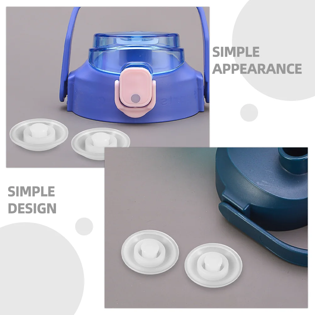 Suporte De Armazenamento De Garrafa De Barriga, Acessórios De Copo, Prova De Derramamento, Rolha, Redonda, Anti-Derramamento, À Prova De Vazamento, 5 Pcs