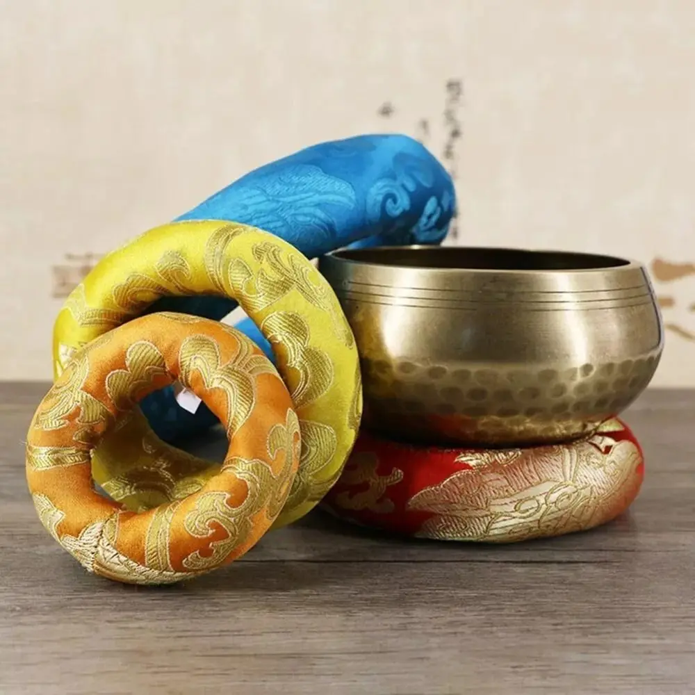 Random Color Tibetan Bowl Pillow Chakra Buddhist Supplies Tibetan Singing Bowl