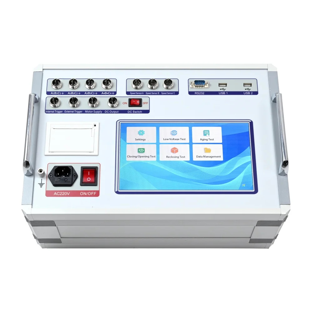 JHCY200 High-Voltage Switch Dynamic Characteristic Tester DC Current Analyzer for Insulating Gas Circuit Breaker Switches