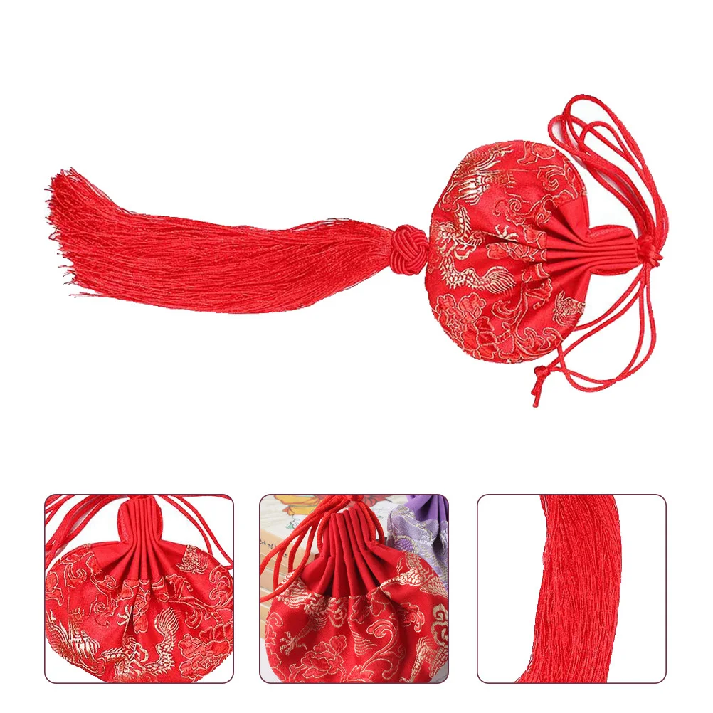 

Chinese Style Empty Sachet Pouch For Costume Decor Festival Supply Portable Aromatic Bag Holder Home Fragrance Decor