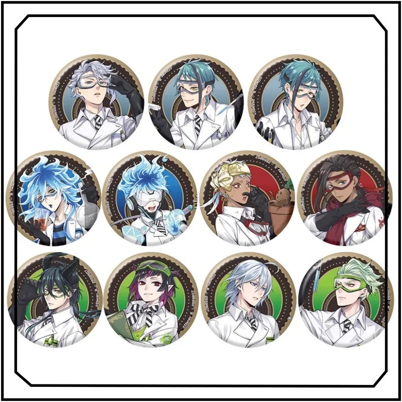 

Disney Twisted-Wonderland Badge Gashapon Fashion Exquisite Creativity Schoolbag Itabag Ornament Gifts New