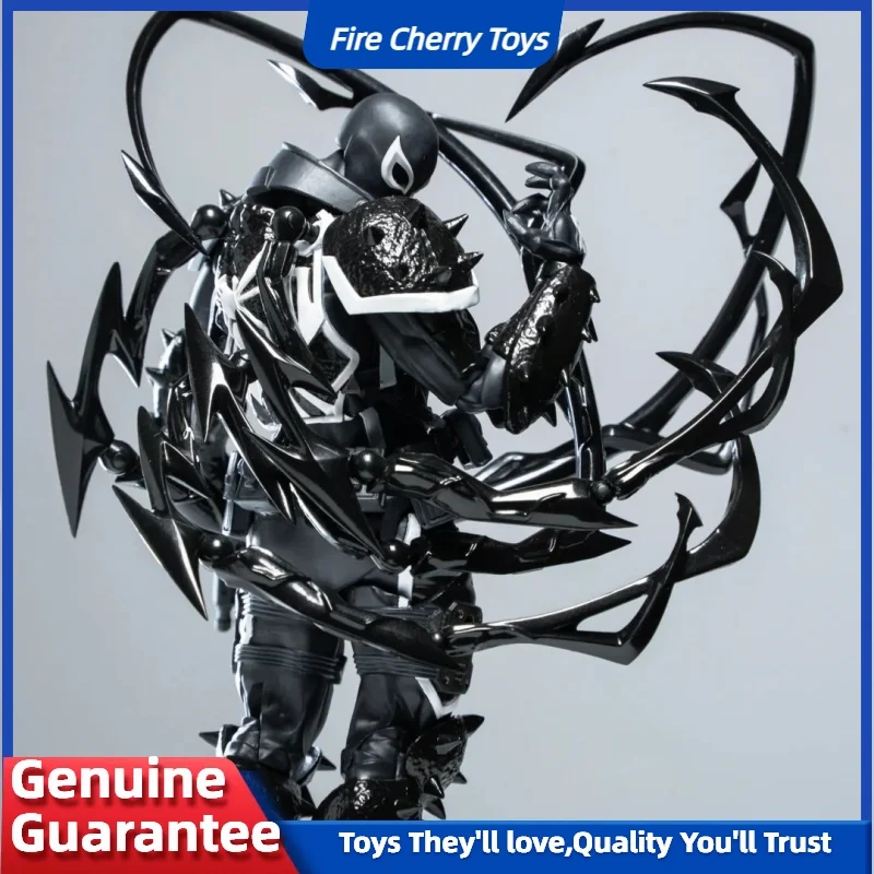 شخصية مارفل وكيل فينوم الأصلية تمثال كايودو ريفولتيك المفاصل المنقولة نموذج يوجين طومسون كو لعبة رائعة #6