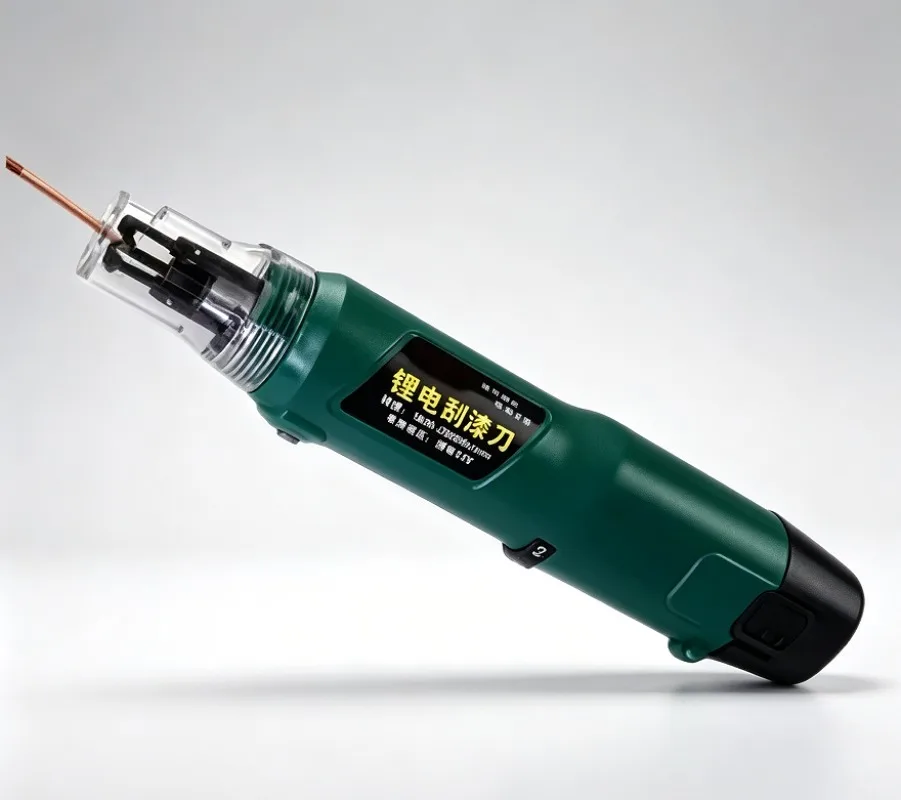 Rechargeable Electric Paint Scraper for Enameled Wire, Copper Wire Peeling Tool 0.3-3.0mm Motor Repair